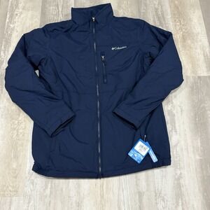 Columbia Northern Utilizer II Jacket Blue Big & Tall Men's Size LT Comfort NWT‎